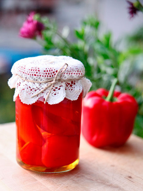 Перец в томатном соке